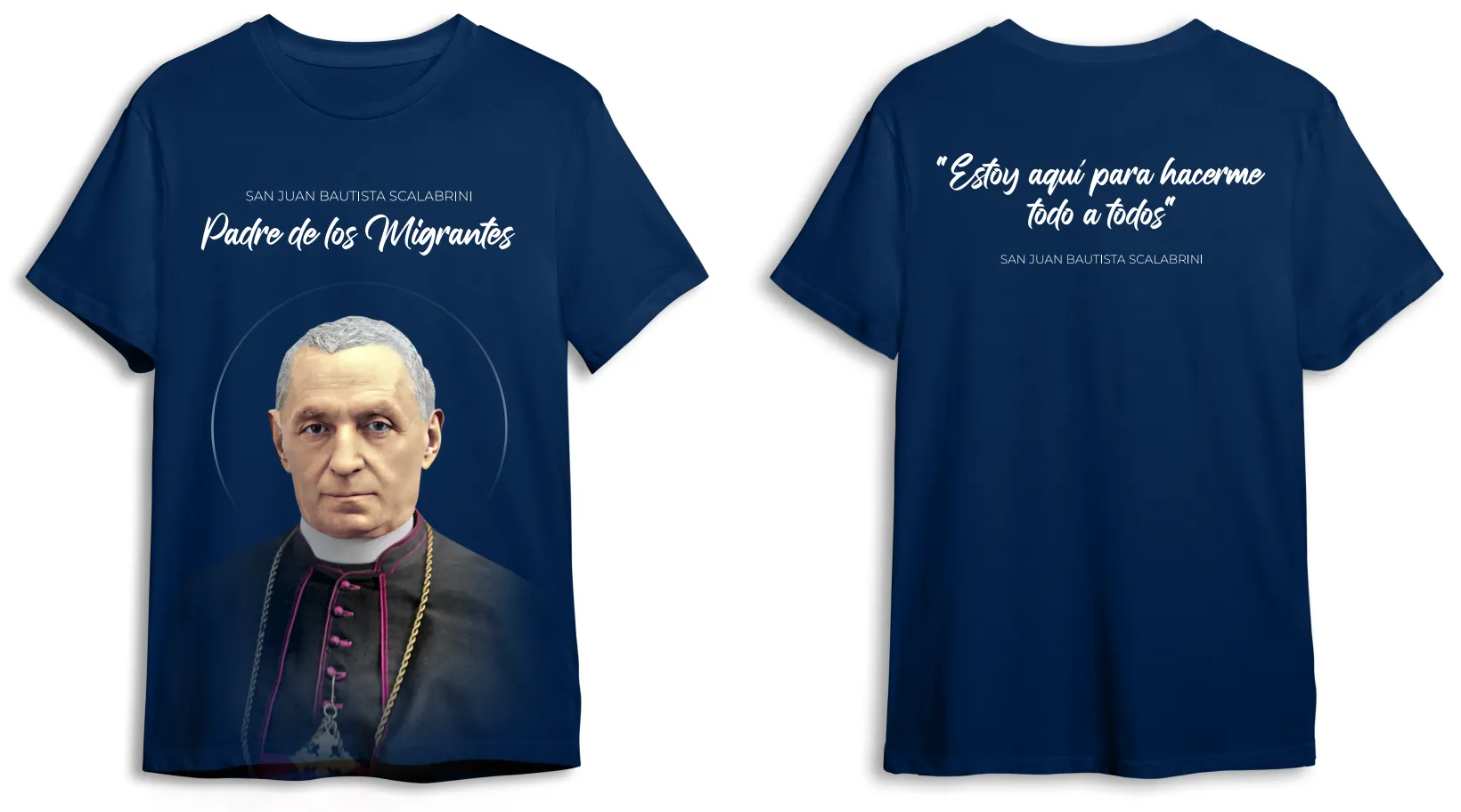 scalabrini canonization shirt