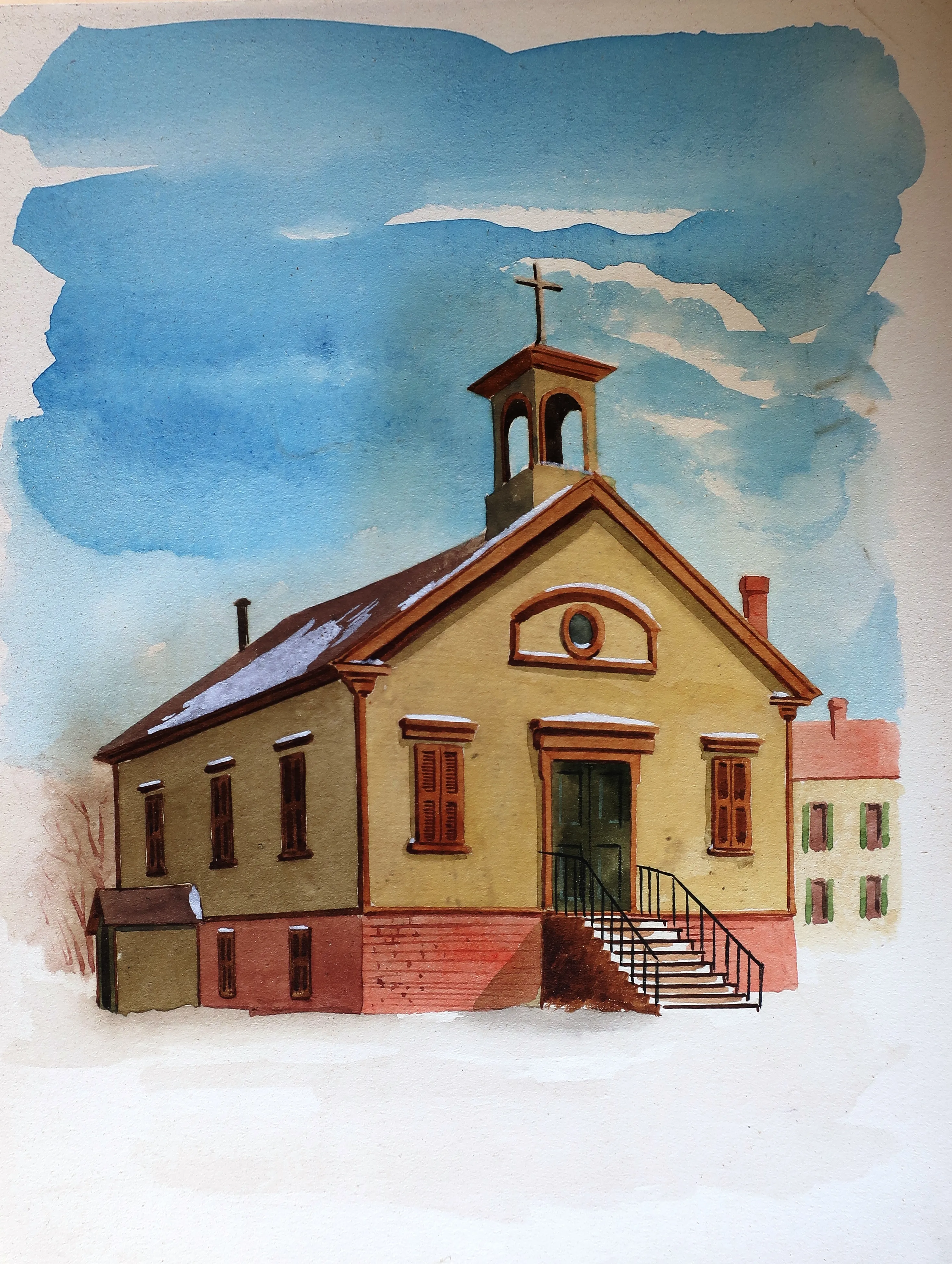 saint ann providence painting