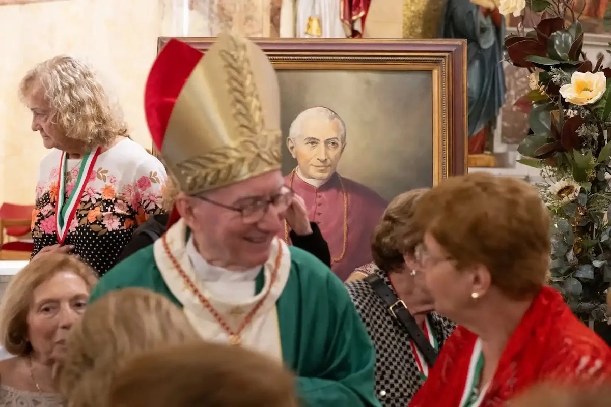 Cardinal Pietro Parolin at the celebration honoring Saint John Baptist Scalabrini in New York