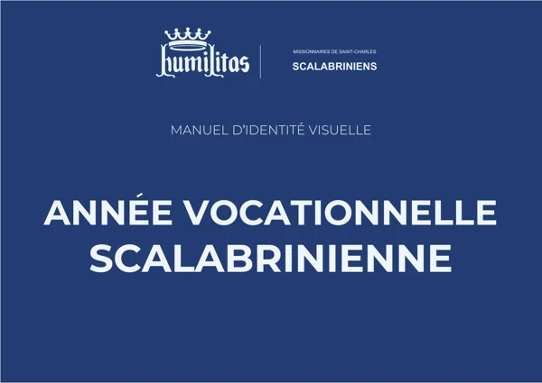 Manuel d’identité visuelle - Année vocationnelle scalabrinienne 2026-2027