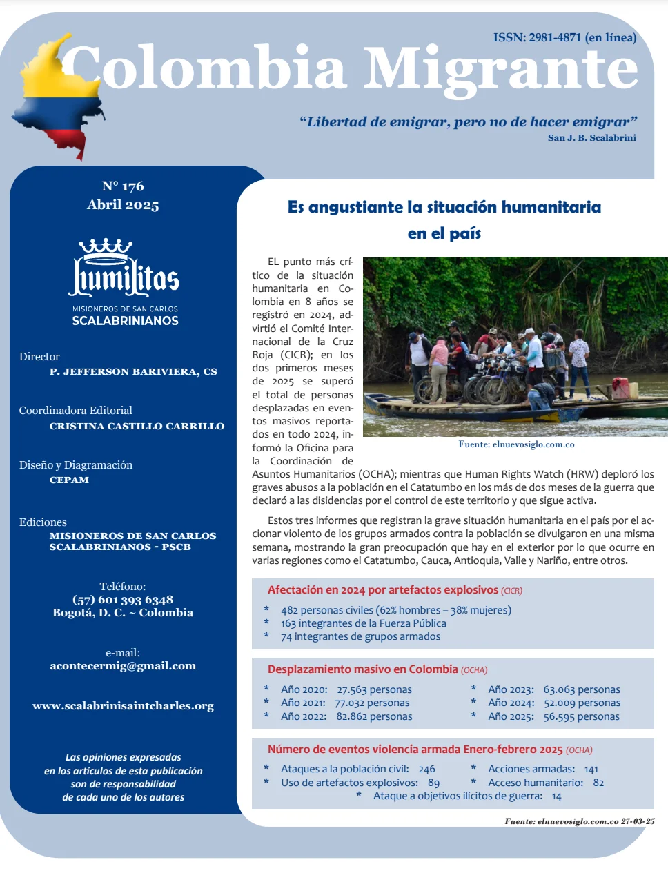 scalabrini magazine last edition