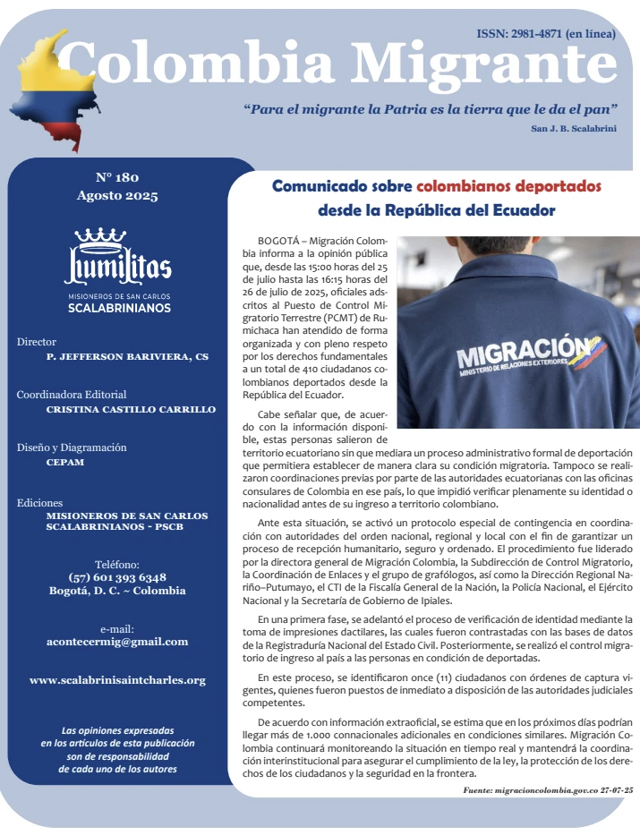 scalabrini magazine last edition